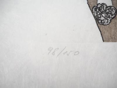 Man RAY - Femmes main dans la main - Aquatinte signée et numérotée 2