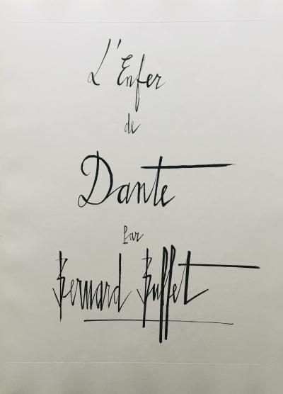 Bernard BUFFET - L’Enfer de Dante, 1976 - Album de 11 pointes-sèches 2