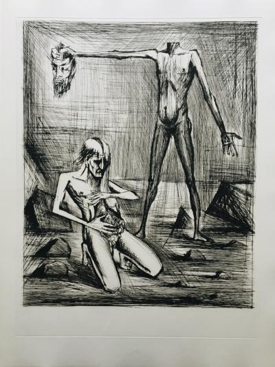 Bernard BUFFET - L’Enfer de Dante, 1976 - Album de 11 pointes-sèches 2