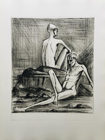 Bernard BUFFET - L’Enfer de Dante, 1976 - Album de 11 pointes-sèches 2