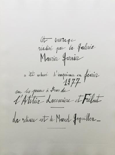 Bernard BUFFET - L’Enfer de Dante, 1976 - Album de 11 pointes-sèches 2