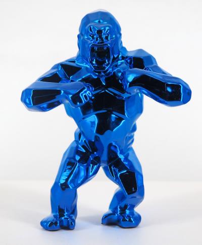 Richard ORLINSKI : Kong Spirit (blue edition) - Sculpture originale 2