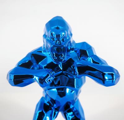 Richard ORLINSKI : Kong Spirit (blue edition) - Sculpture originale 2