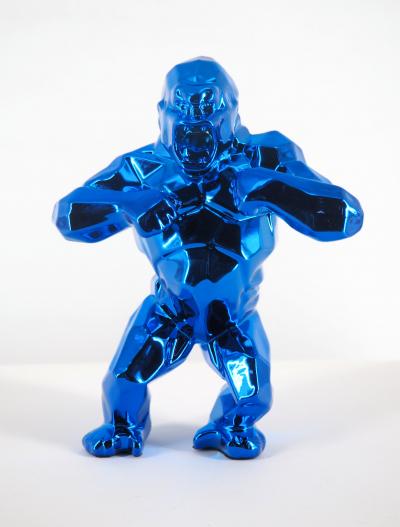 Richard ORLINSKI : Kong Spirit (blue edition) - Sculpture originale 2