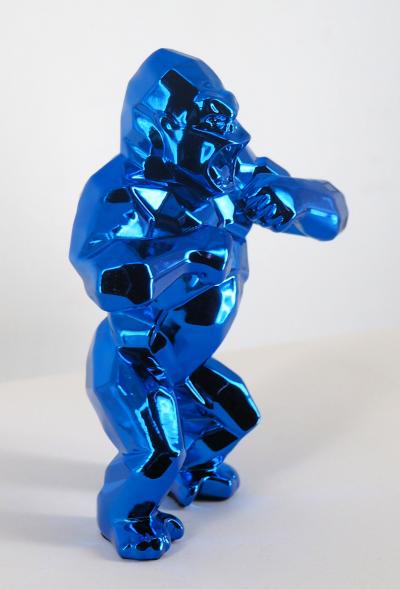 Richard ORLINSKI : Kong Spirit (blue edition) - Sculpture originale 2