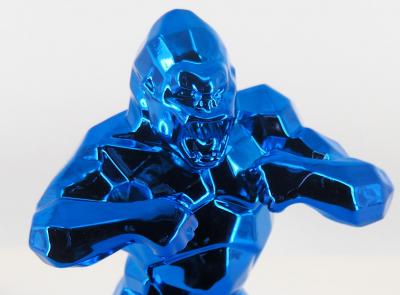 Richard ORLINSKI : Kong Spirit (blue edition) - Sculpture originale 2