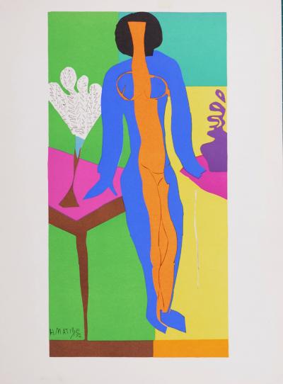 Henri MATISSE - Zulma, 1958 - Lithographie 2