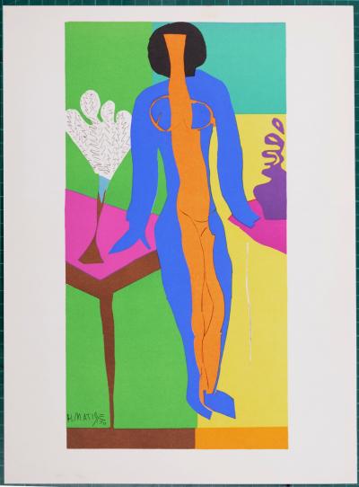 Henri MATISSE (after)-  Zulma, 1950  - Lthograph 2