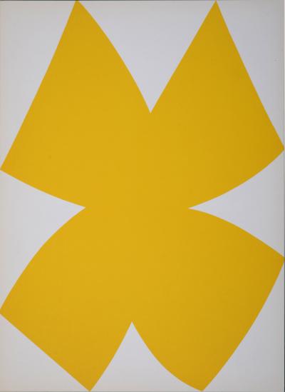 Ellsworth KELLY - Abstract Composition (D), 1958 - Lithograph on wove paper 2