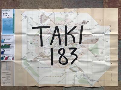 Taki 183 - Paris Subway - Carte de métro 2