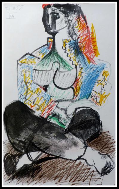 Pablo PICASSO (d’après) - Cahier de la Californie V, 1959 - Lithographie 2