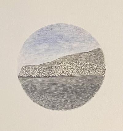 Russell CROTTY - Sans titre - Dessin encre et crayon 2