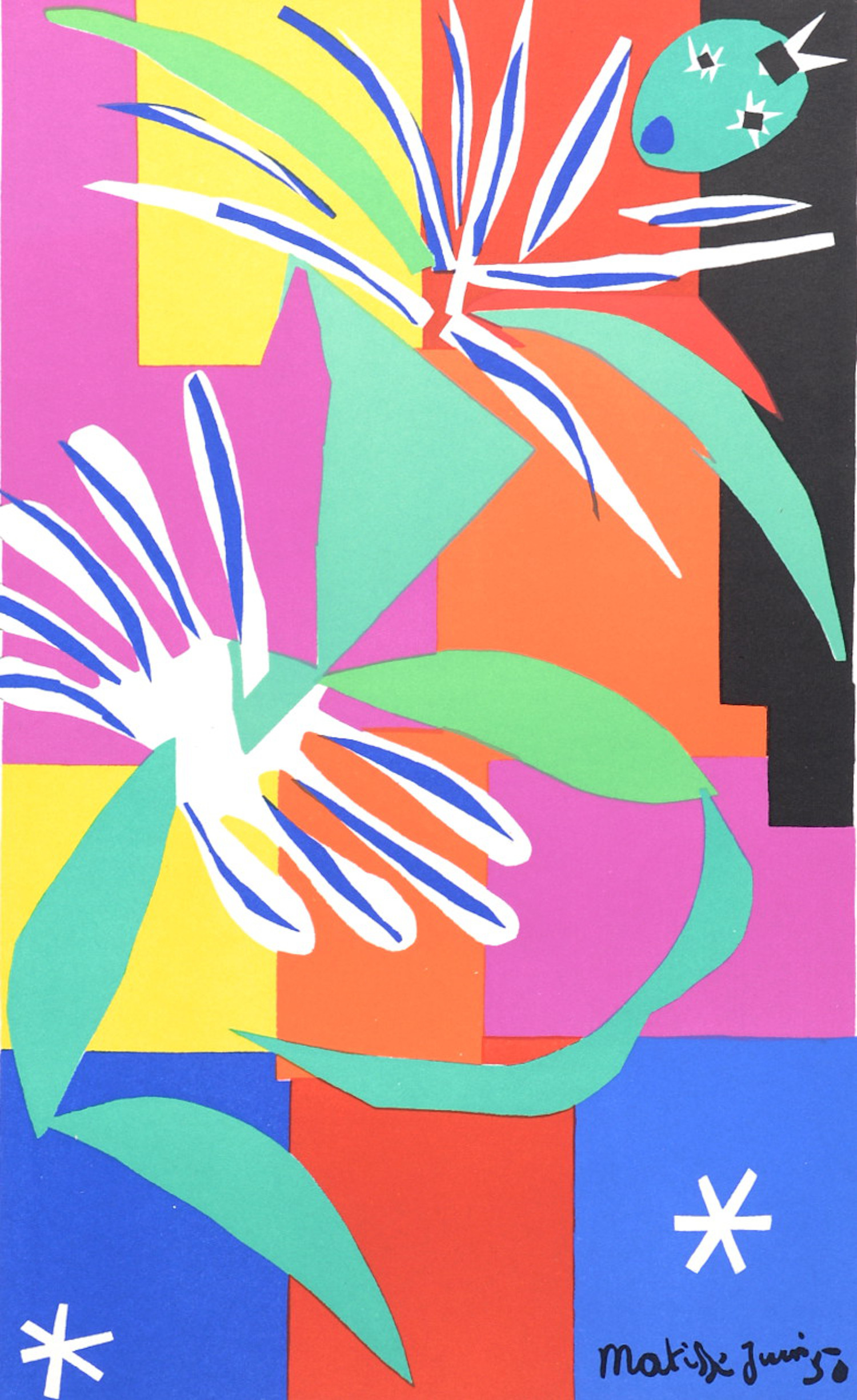 Henri MATISSE Danseuse Créole,1952 Lithograph after 1950 Henri