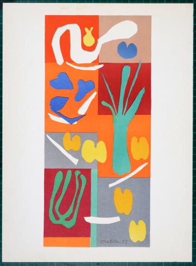 Henri MATISSE - Végétaux, 1958 -  Lithograph 2