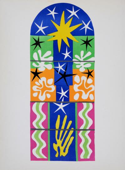 Henri Matisse (After) - Nuit de Noël, 1952 (1958) -  Lithograph published in 1958 by Mourlot Frères 2