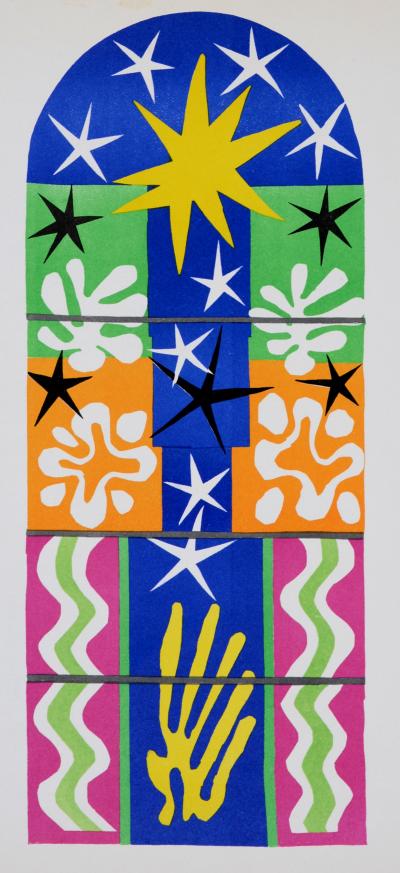 Henri Matisse (After) - Nuit de Noël, 1952 (1958) -  Lithograph published in 1958 by Mourlot Frères 2