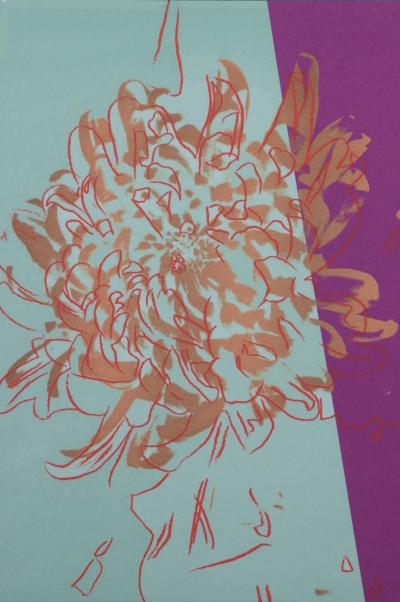Andy WARHOL - Kiku, 1984 - Sérigraphie originale 2