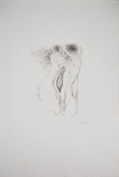 Hans BELLMER - Les amants - Gravure originale signée 2