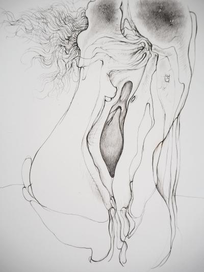 Hans BELLMER - Les amants - Gravure originale signée 2