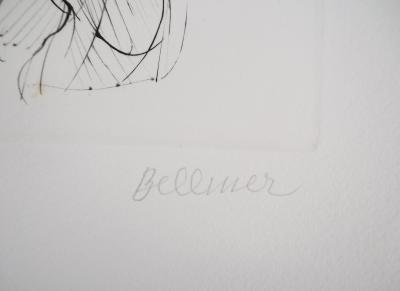 Hans BELLMER - Abstraction érotique - Gravure originale signée et numérotée 2