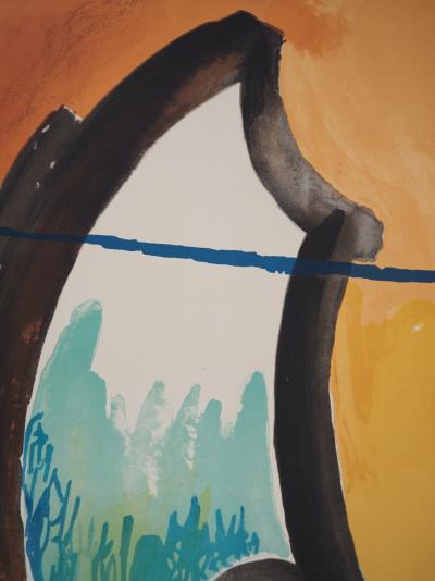 Man RAY : Fenêtre onirique, 1971 - Lithographie originale signée au crayon 2