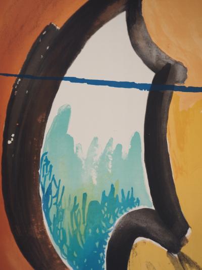 Man RAY : Fenêtre onirique, 1971 - Lithographie originale signée au crayon 2