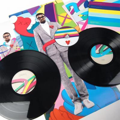 Kaws x Kanye West - 808s & Heartbreak - Impression offset + vinyles 2