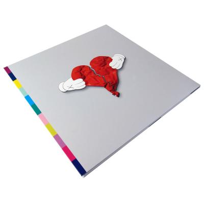 Kaws x Kanye West - 808s & Heartbreak - Impression offset + vinyles -  Street Art - Plazzart