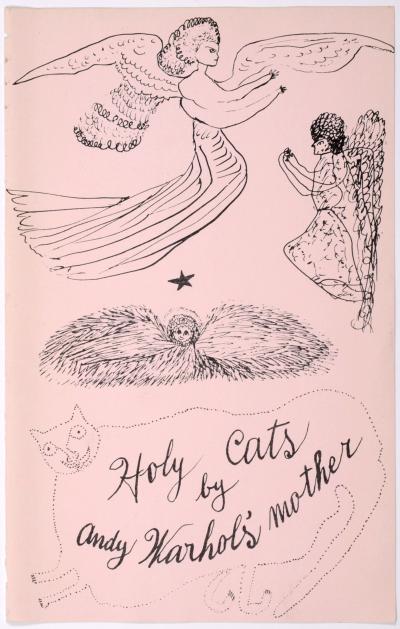 Andy WARHOL - Holy Cats par la mère d’Andy Warhol, v. 1957 - Impression offset 2