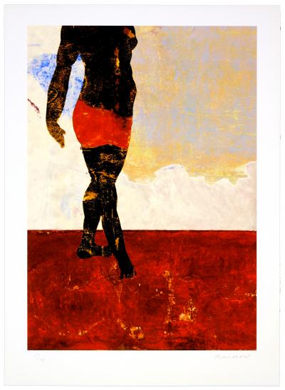 Pierre-Marie BRISSON - Tapis Rouge, 2003  - Impression digitale signée au crayon 2