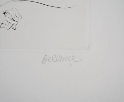 Hans BELLMER - Femme en cheveux - Gravure originale signée 2