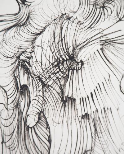 Hans BELLMER - Femme en cheveux - Gravure originale signée 2