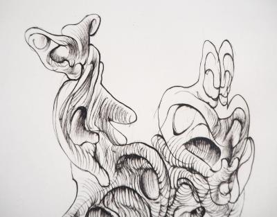Hans BELLMER - Créature fantastique - Gravure originale signée 2