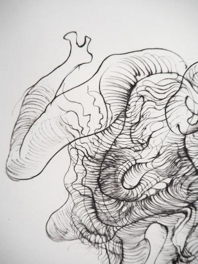 Hans BELLMER - Créature fantastique - Gravure originale signée 2