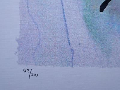 Salvador DALI (d’après) : Le bouquet de Gala - Lithographie signée et numérotée, 500ex 2