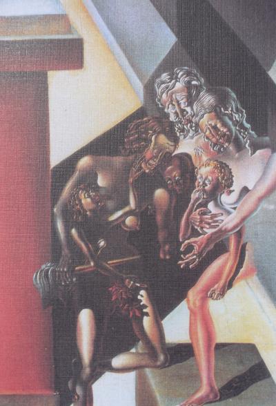 Salvador DALI  : L’Homme invisible- Lithographie signée et numérotée, 500ex 2