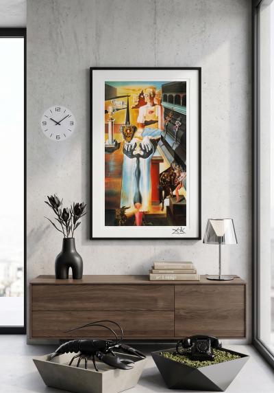 Salvador DALI  : L’Homme invisible- Lithographie signée et numérotée, 500ex 2