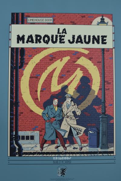 Edgar P. Jacobs - La Marque Jaune, 1997 - Sérigraphie 2