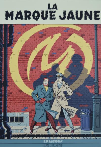 Edgar P. Jacobs - La Marque Jaune, 1997 - Sérigraphie 2
