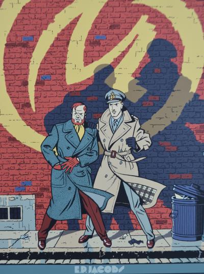 Edgar P. Jacobs - La Marque Jaune, 1997 - Sérigraphie 2