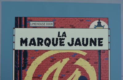Edgar P. Jacobs - La Marque Jaune, 1997 - Sérigraphie 2