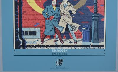 Edgar P. Jacobs - La Marque Jaune, 1997 - Sérigraphie 2