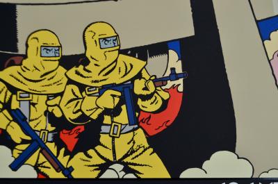 Edgar P. Jacobs -  S.O.S. Météores, 1992 - Sérigraphie 2
