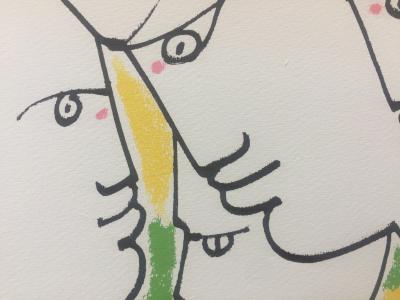 Jean COCTEAU - Les fondateurs de l’Europe, 1961 - Lithographie 2