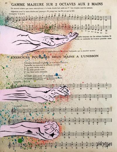 Christophe STOUVENEL - A l’Unisson, 2021 - Pochoir 2