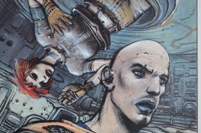 Enki BILAL - Finch - Sérigraphie signée 2