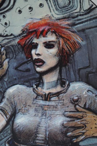 Enki BILAL - Finch - Sérigraphie signée 2