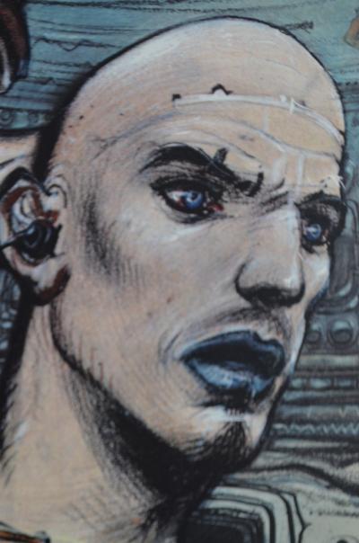 Enki BILAL - Finch - Sérigraphie signée 2