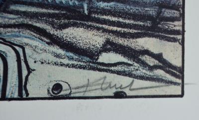 Enki BILAL - Finch - Sérigraphie signée 2