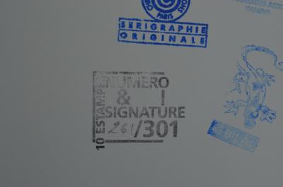 Enki BILAL - Finch - Sérigraphie signée 2